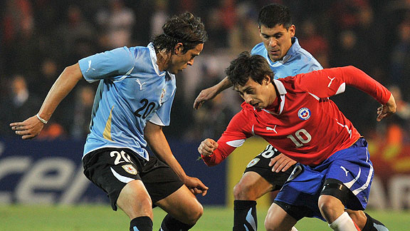 URUGUAY 1 - CHILE 1