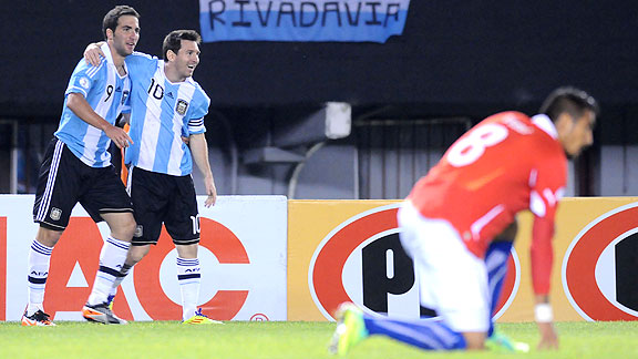 ARGENTINA 4 - CHILE 1