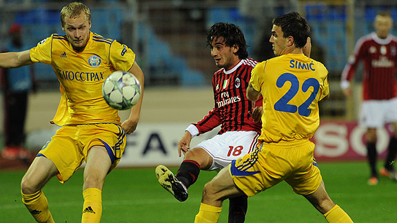 BATE Borisov 1 - AC Milan 1