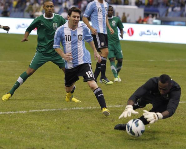 ARABIA 0 - ARGENTINA 0