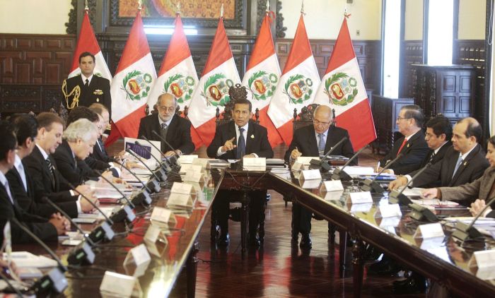 Presidente Ollanta Humala instala Consejo Nacional de Seguridad Ciudadana